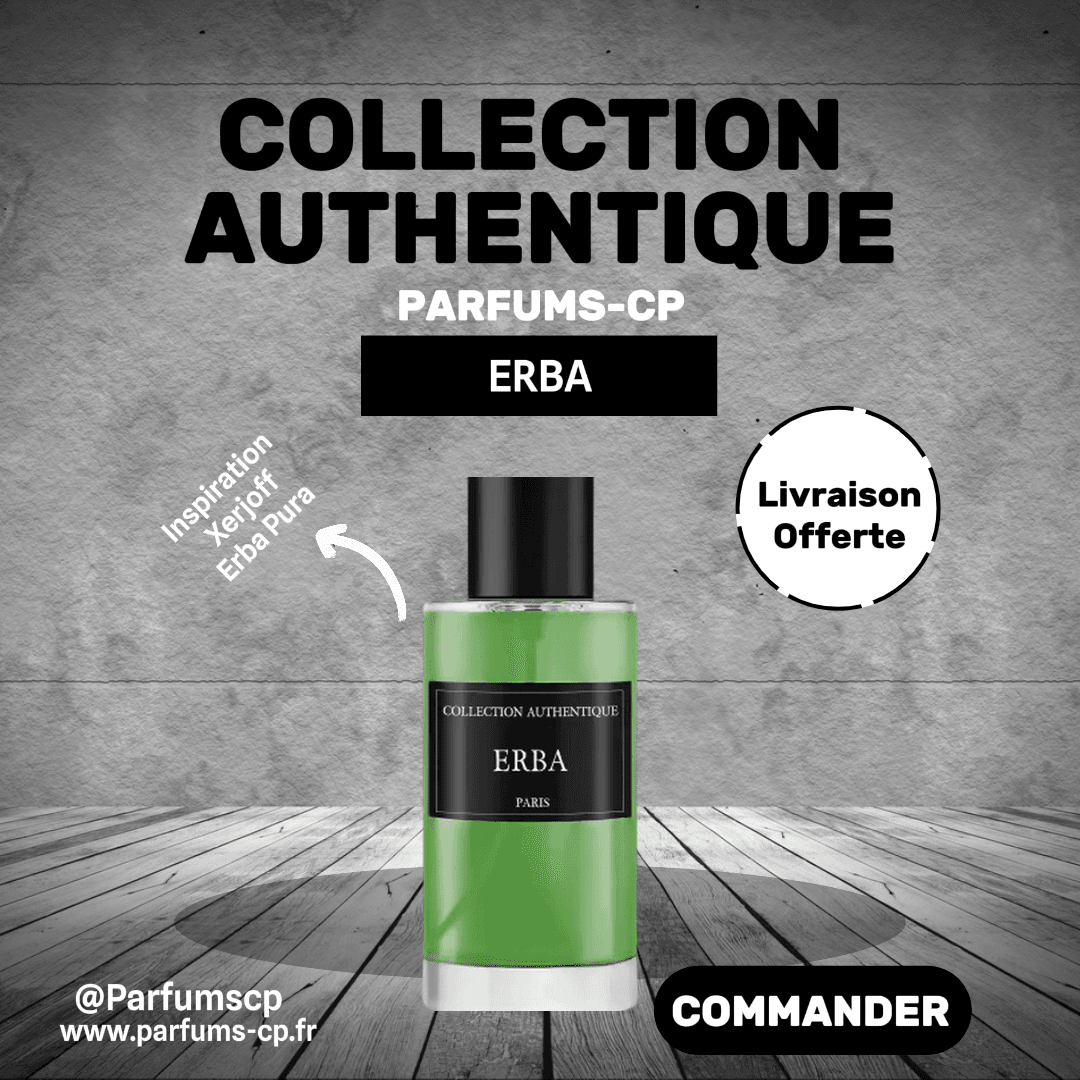 ERBA Parfum ERBA Collection Authentique – L’Élégance à l’État Pur