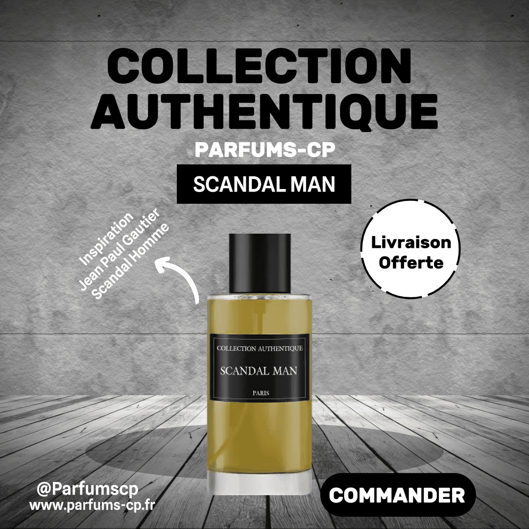 Parfum SCANDAL Homme 50ml - Collection Privée Authentique - Parfums CP